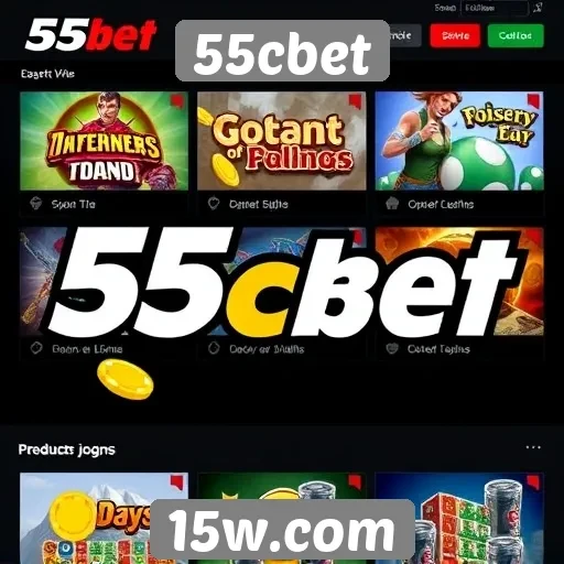 Avaliação das opções de jogos disponíveis no 55cbet