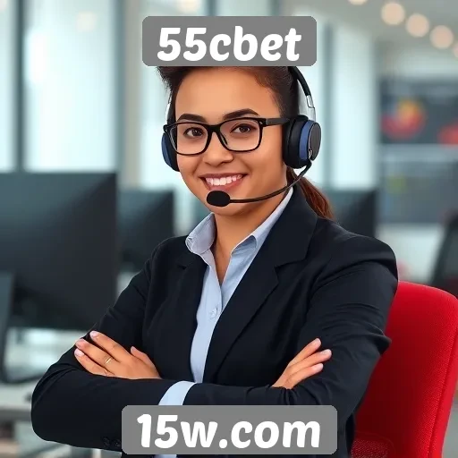 Suporte ao cliente do site 55cbet