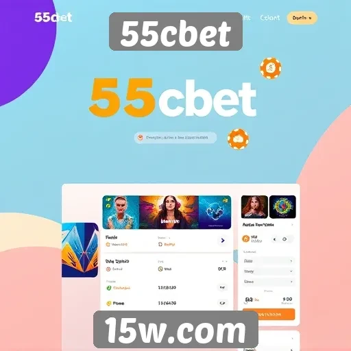 Avaliação do design e interface do 55cbet